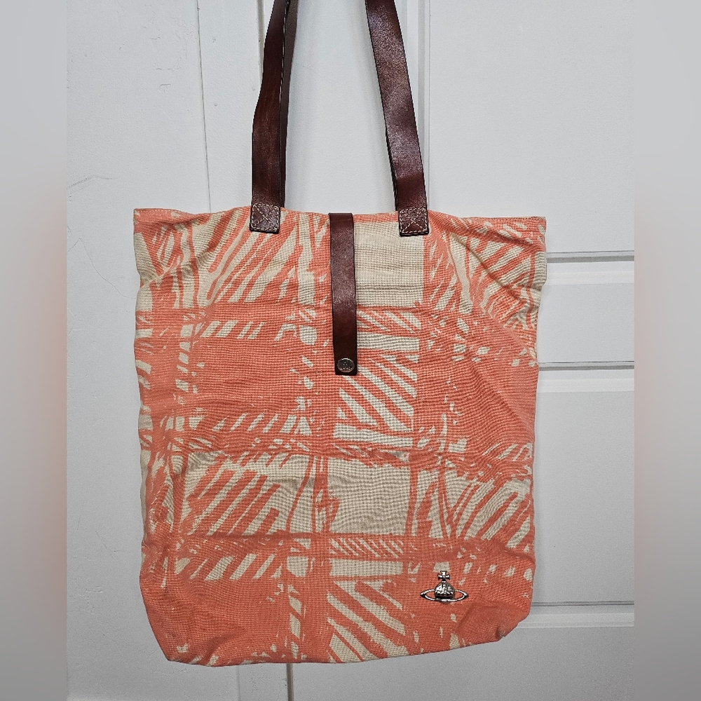 Vintage Vivienne Westwood checked Tote Shopper
